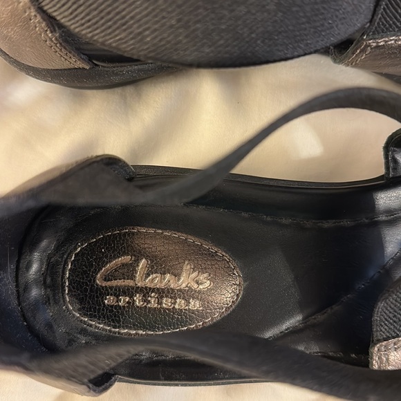 New Bronze Clarks Solana Sandals - Picture 5 of 9